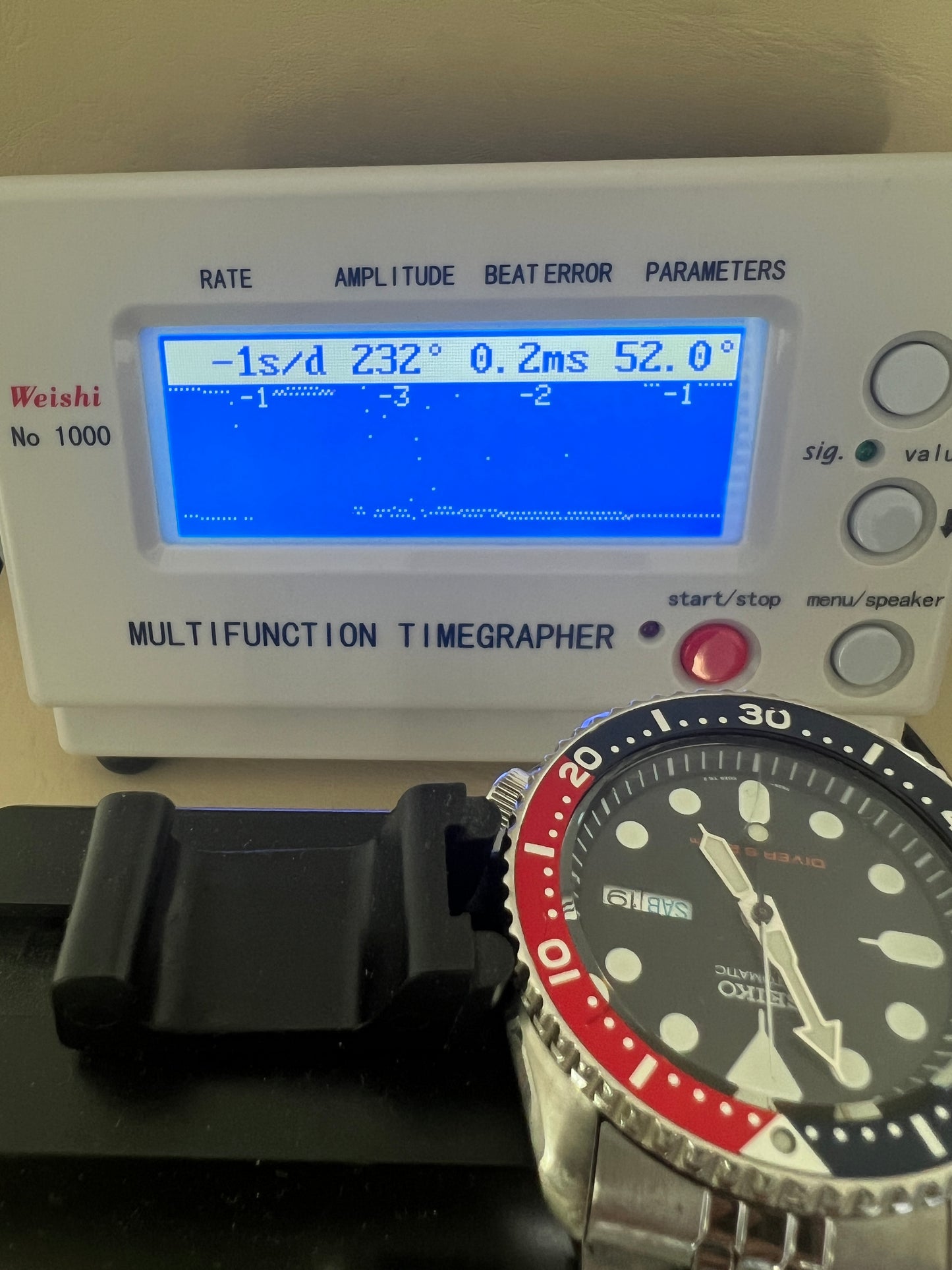 Seiko SKX009 7S26 Pepsi Divers 200M Automatic Watch Original Bracelet