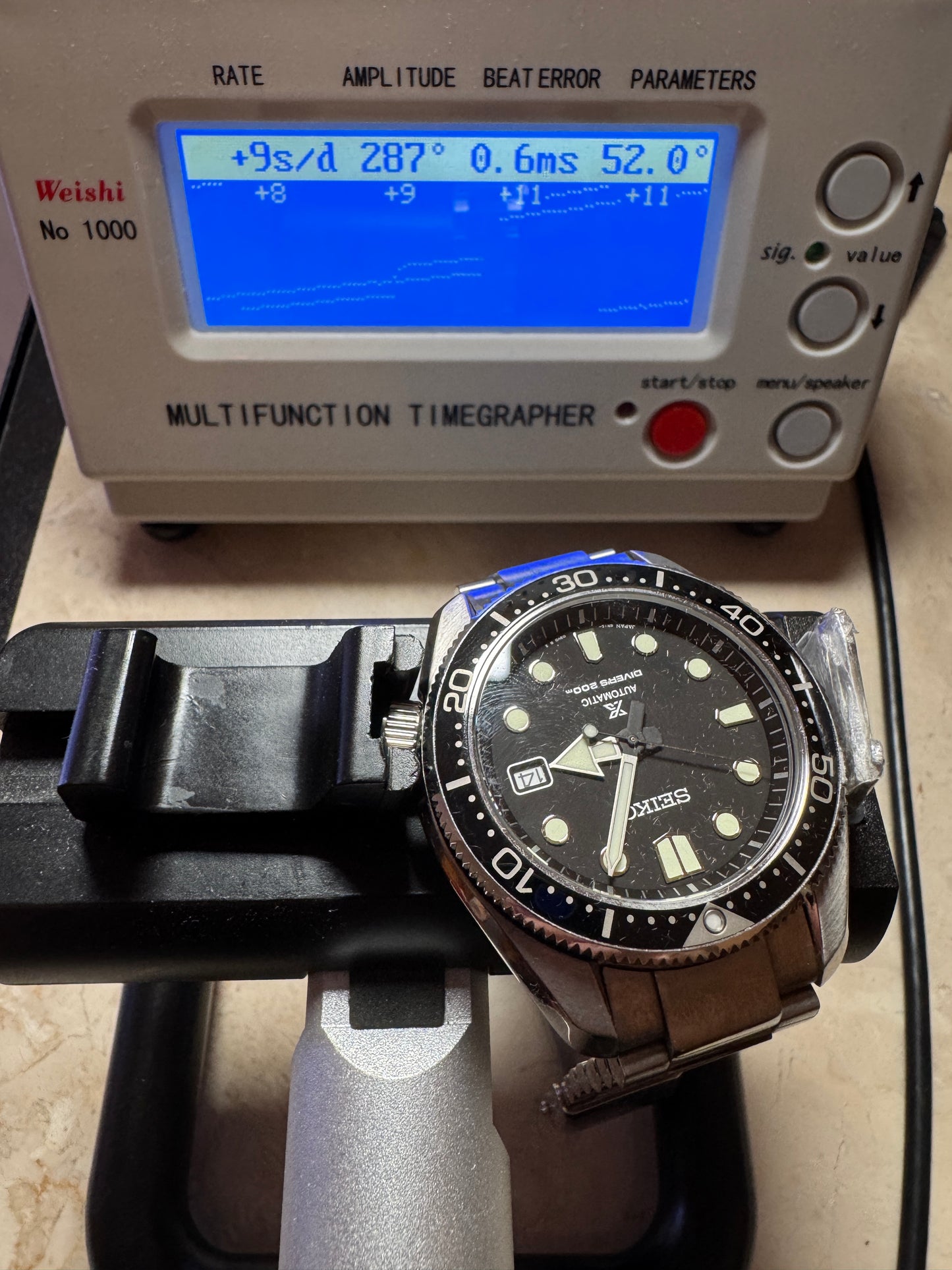 Seiko Prospex SBDC061 6R15 Divers 200m MM200 Black Dial Automatic Watch