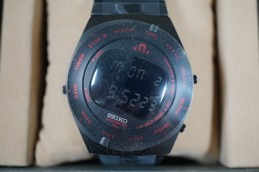 New Seiko Giugiaro Selection SBJG015 Barneys Racing Digital Quartz