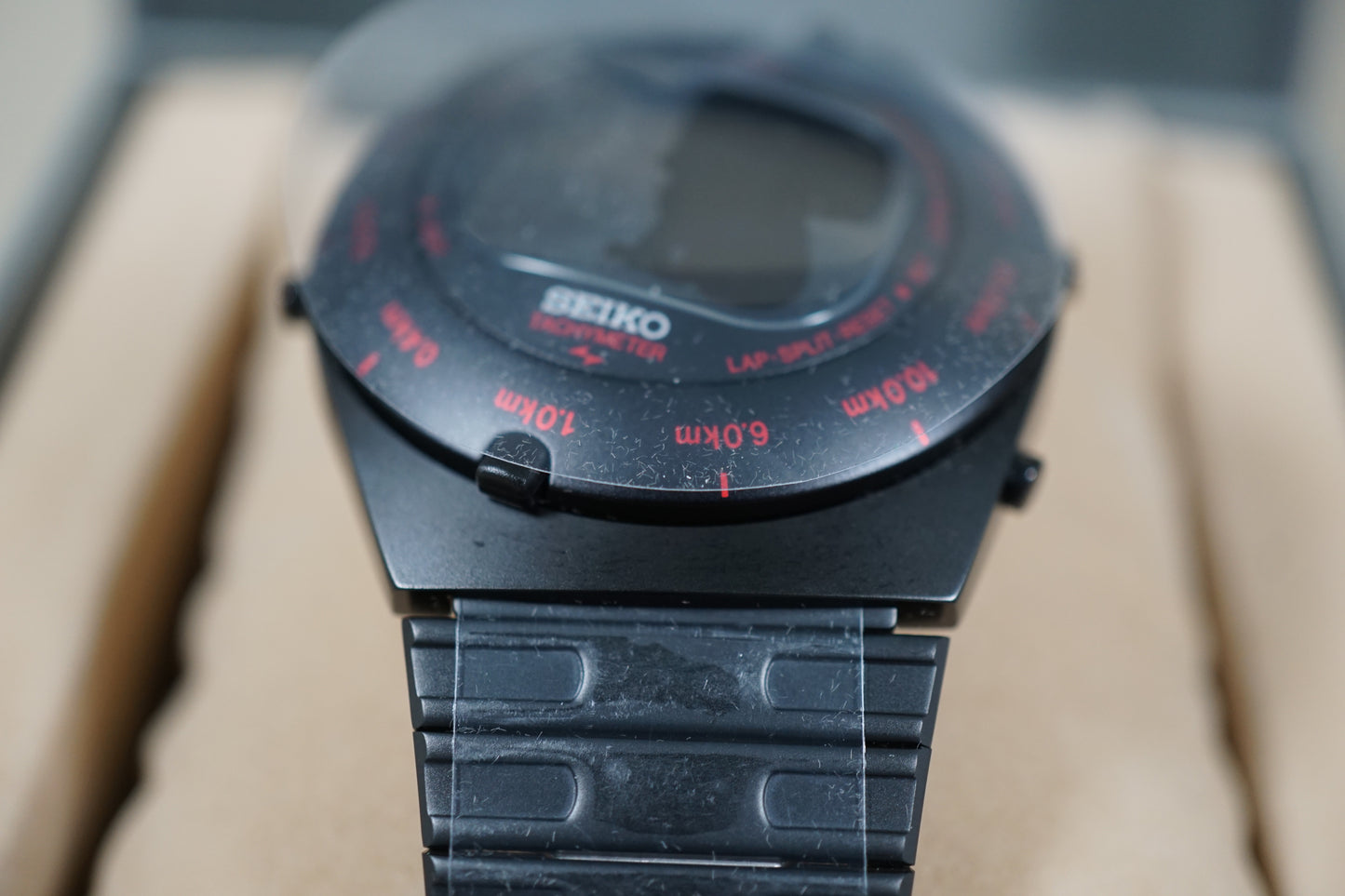 New Seiko Giugiaro Selection SBJG015 Barneys Racing Digital Quartz