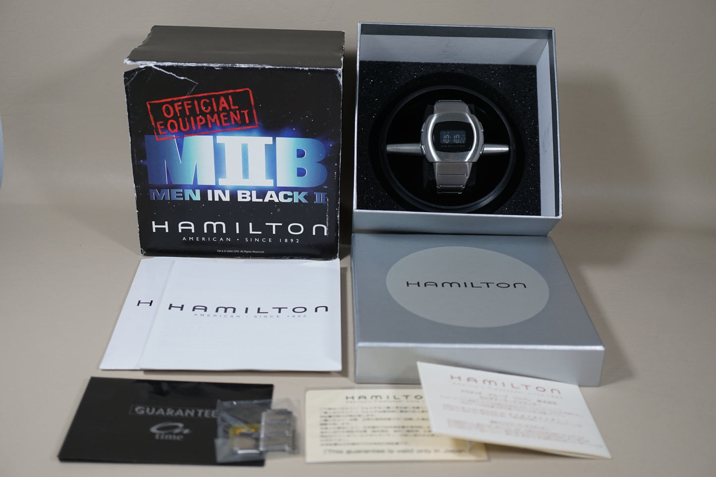 Hamilton Pulsar H121138911 Digital MIB Men In Black 2 LED Electronic