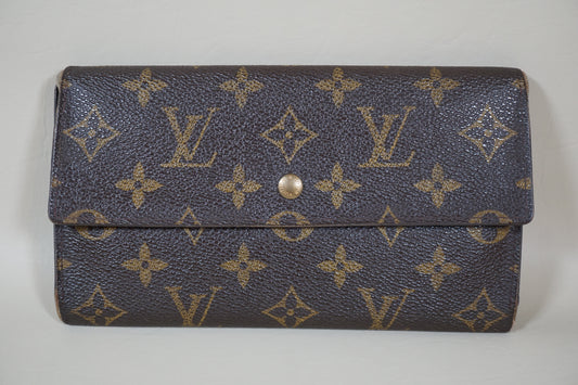 Louis Vuitton Monogram Porte Tresor International M61215 Wallet