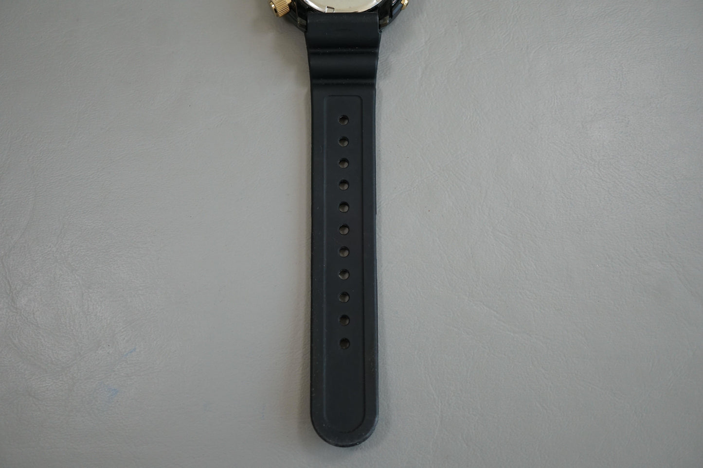 Seiko Prospex SBDN028 V147 Lowercase Black Dial Gold Tuna Solar Quartz Watch