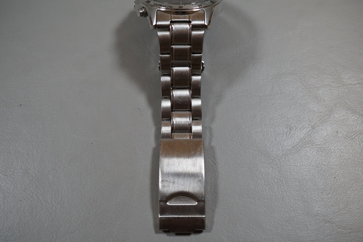 Seiko SND367 7T92 Black Dial Chronograph Tachymeter Quartz Watch