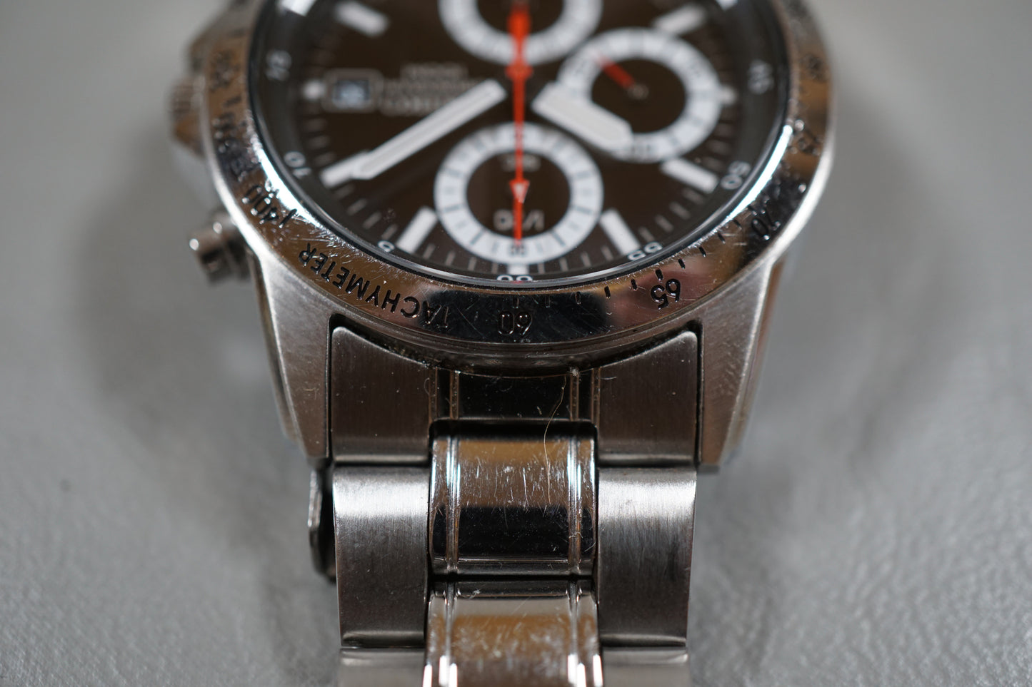 Seiko SND371 7T92 1/20 Panda Dial Chronograph Quartz Watch