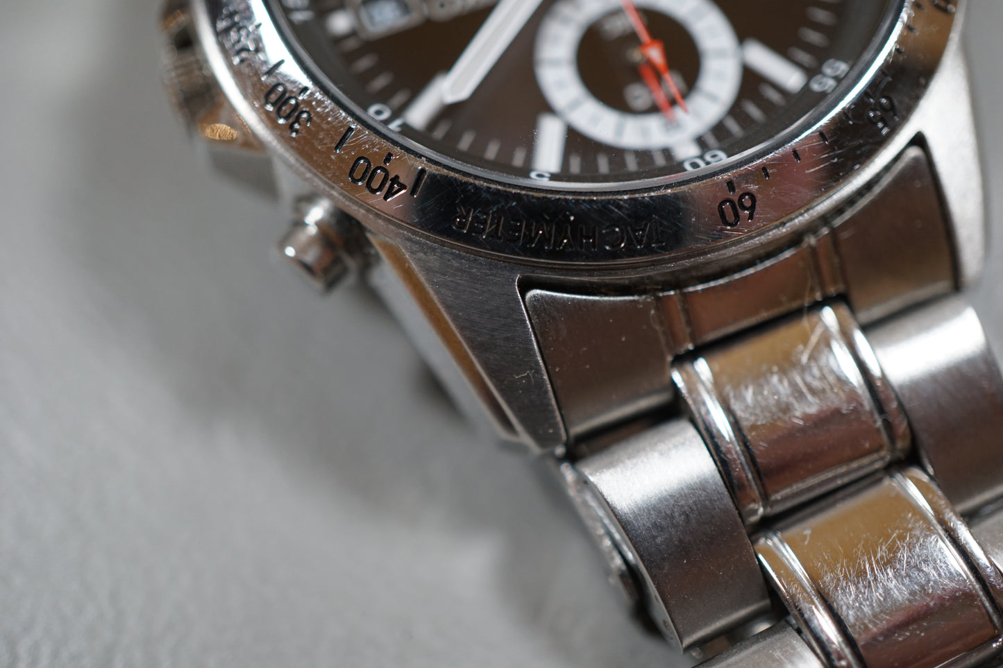 Seiko SND371 7T92 1/20 Panda Dial Chronograph Quartz Watch