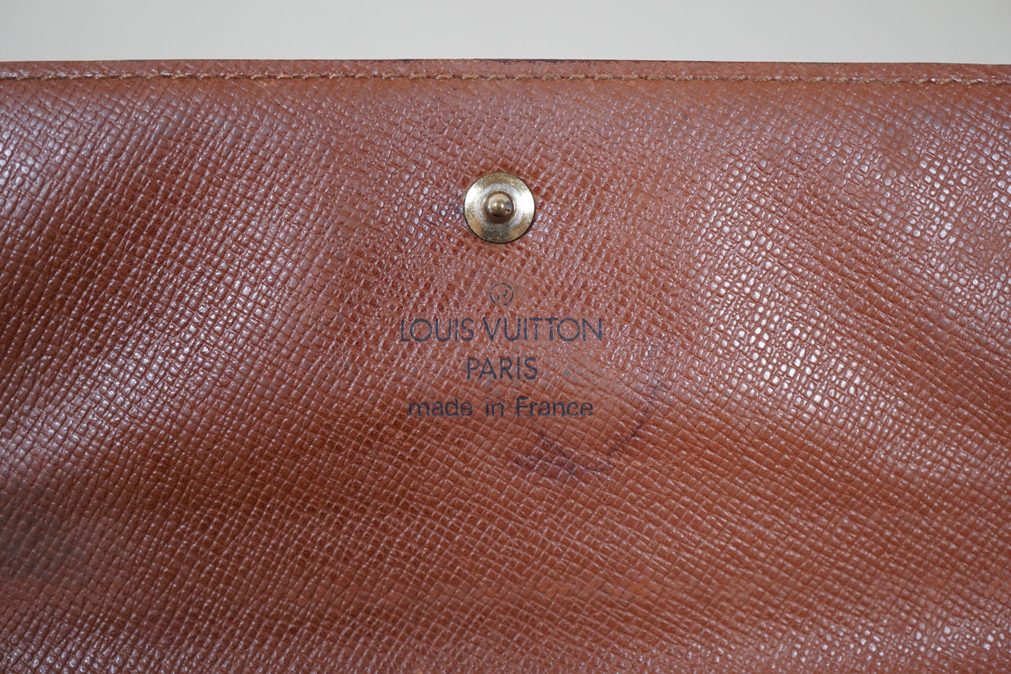 Louis Vuitton Monogram Porte Tresor International M61215 Wallet