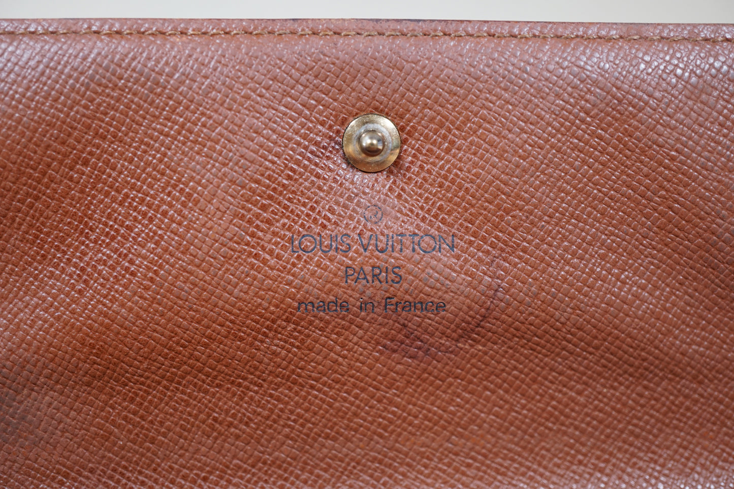 Louis Vuitton Monogram Porte Tresor International M61215 Wallet