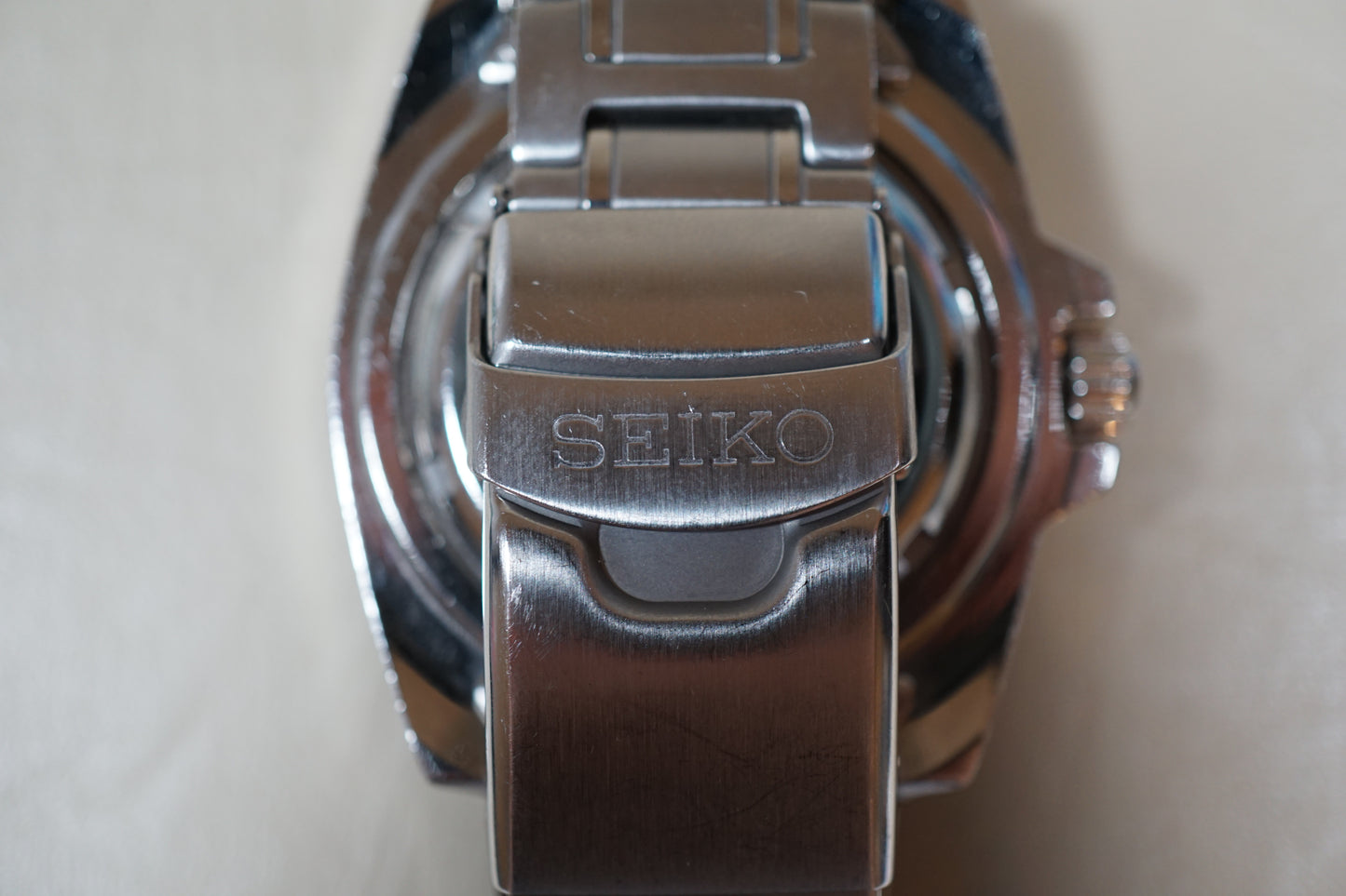 Seiko 5 Sports 7S26-03M0 Rare Blue Dial Steel Automatic