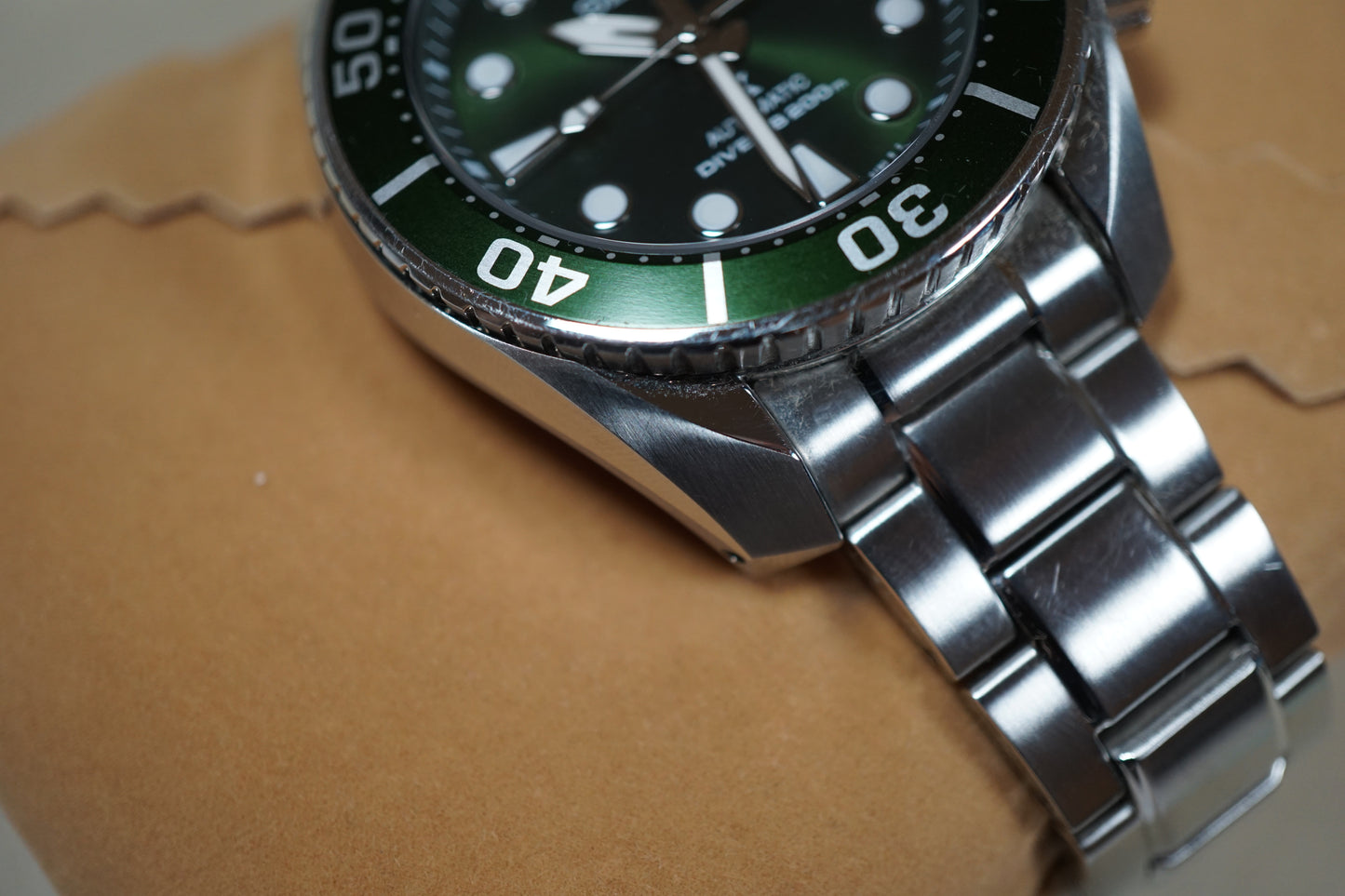 Seiko Prospex SPB103J1 6R35 Green Dial Sumo Divers Automatic