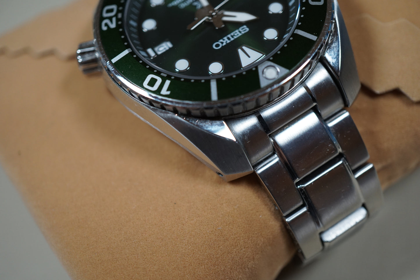 Seiko Prospex SPB103J1 6R35 Green Dial Sumo Divers Automatic