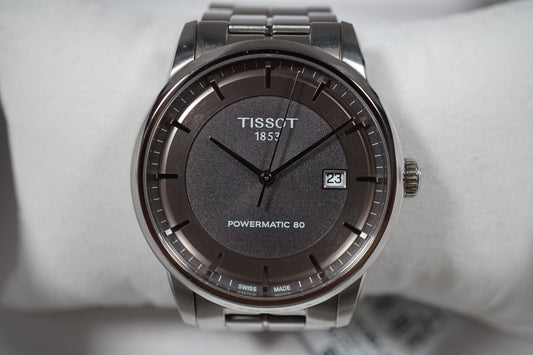 Tissot T-Classic T086.407.11.061.00 Powermatic 80 Anthracite Automatic Watch