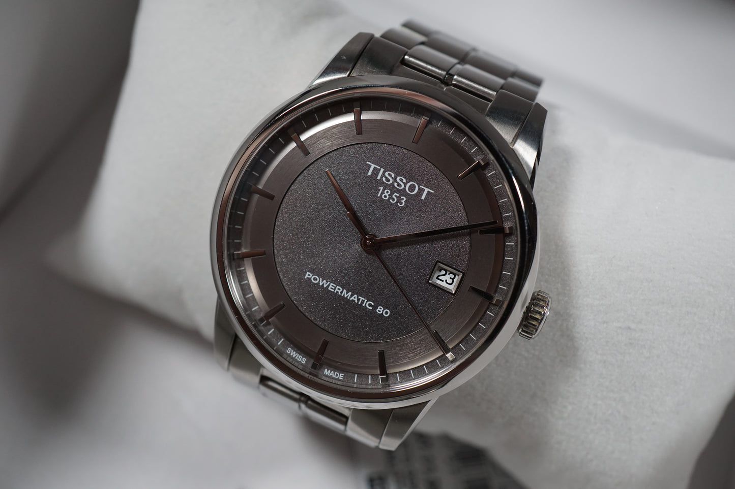 Tissot T-Classic T086.407.11.061.00 Powermatic 80 Anthracite Automatic Watch