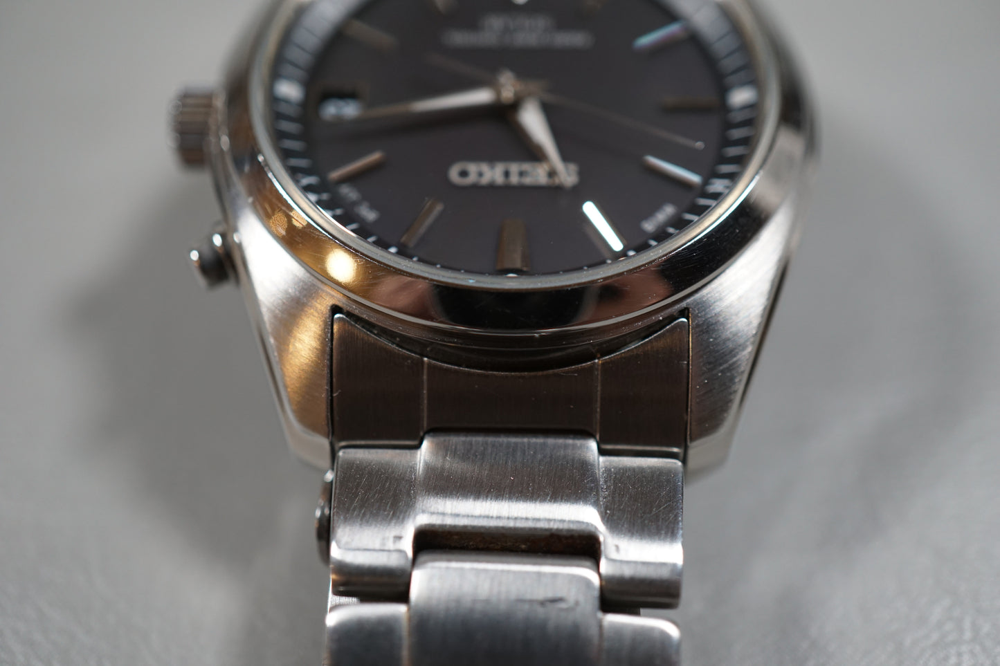 Seiko Spirit SBTM159 7B24 Black Dial JDM Radio Wave Solar Quartz Watch