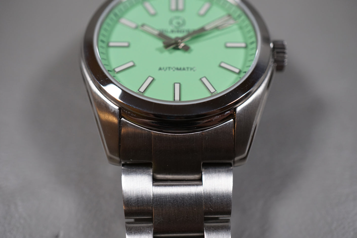 Islander ISL-209 Miyota 9015 Brookville Hi-Beat Mint Green Automatic Watch