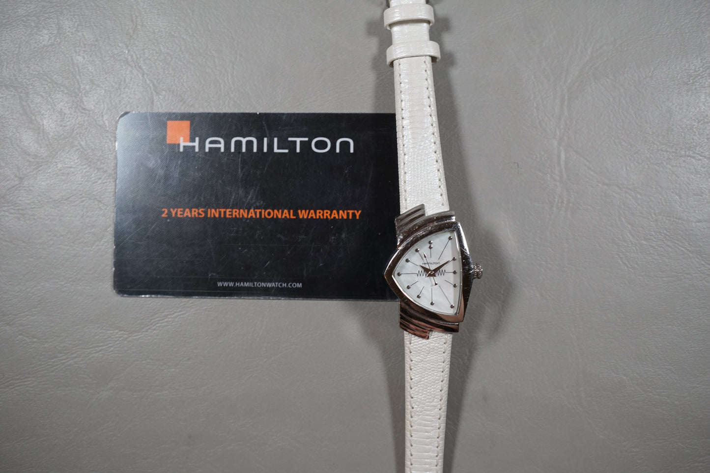 Hamilton Ventura H24211852 Mother Of Pearl Dial Ladies Quartz Watch