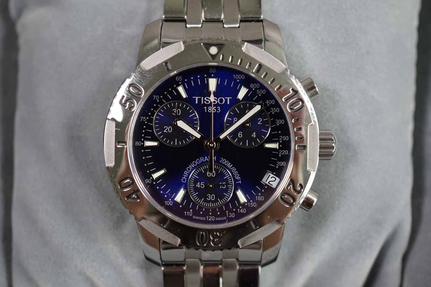 Tissot PRS200 Michael Owen World Cup 2002 Limited Blue Dial Quartz Watch