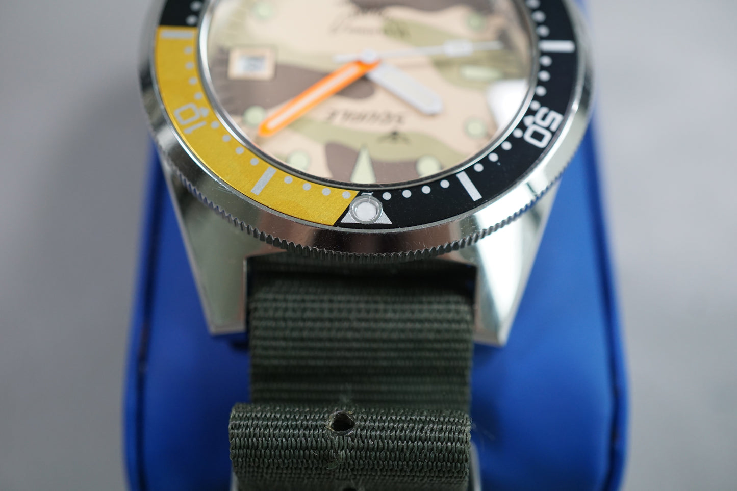 Squale 1521 BEAMS Limited Edition Camo Dial 50 Atmos Automatic Watch