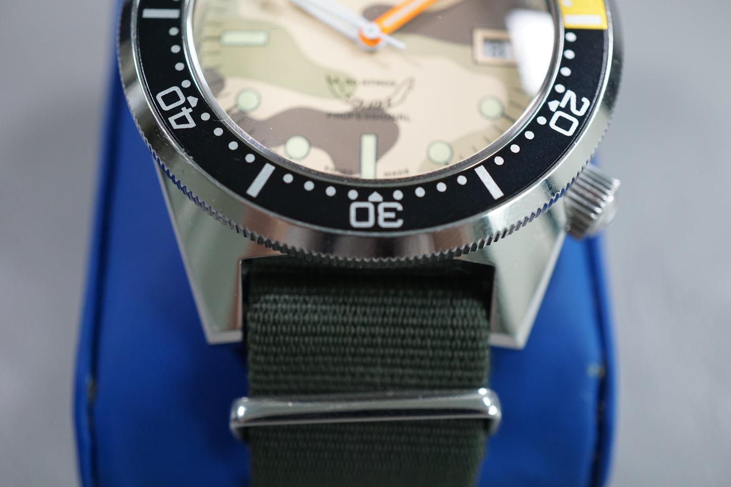 Squale 1521 BEAMS Limited Edition Camo Dial 50 Atmos Automatic Watch