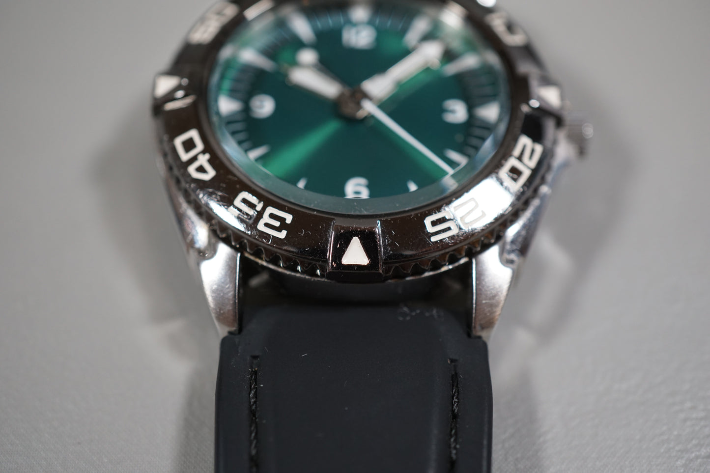 Seiko SNZB 7S26 Custom Green Dial Mod Automatic READ