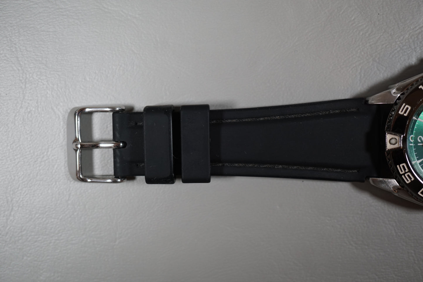 Seiko SNZB 7S26 Custom Green Dial Mod Automatic READ