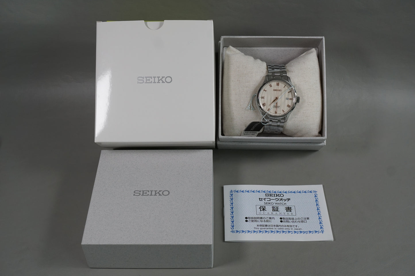 New Seiko Presage SARY185 4R35 Zen Garden Sakura Automatic Watch