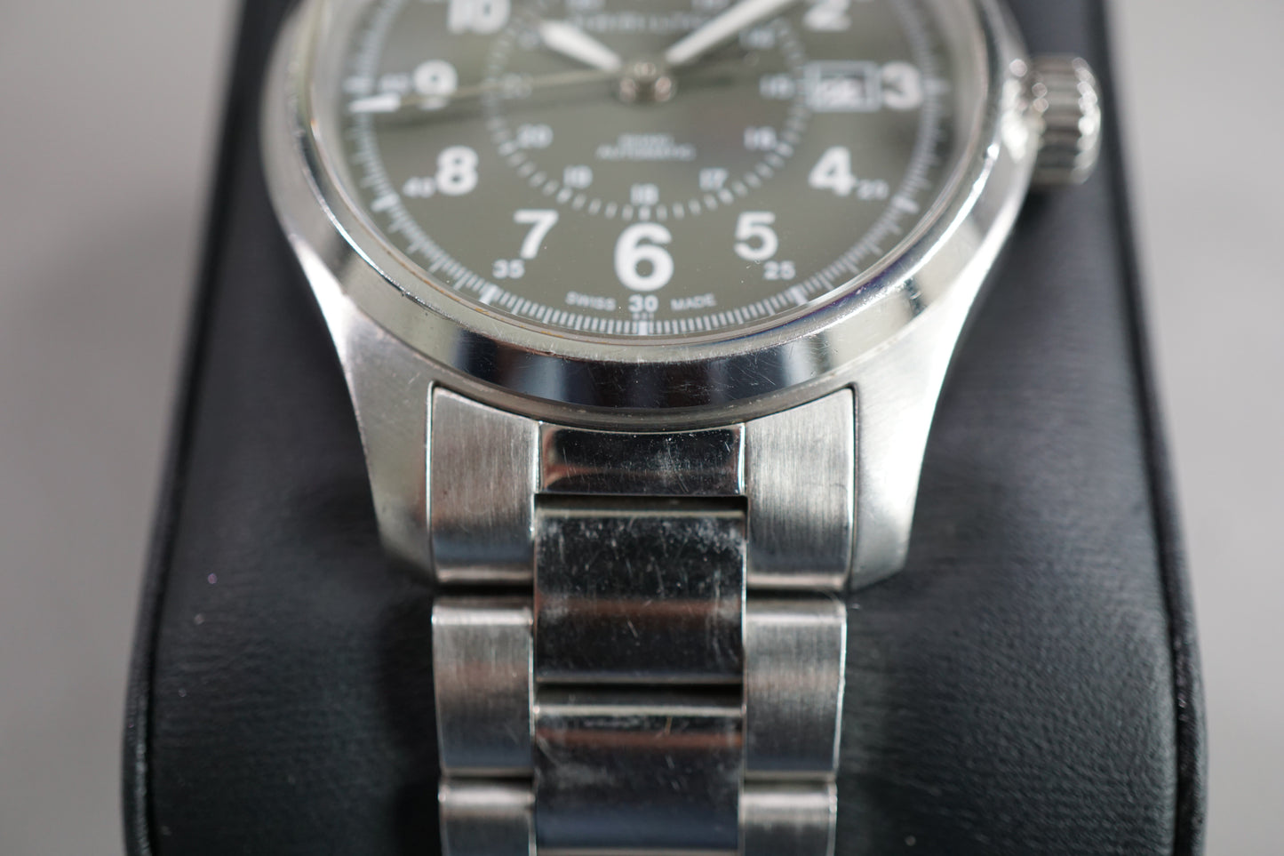 Hamilton Khaki H705950 ETA 2824-2 Field Green Dial Automatic Watch