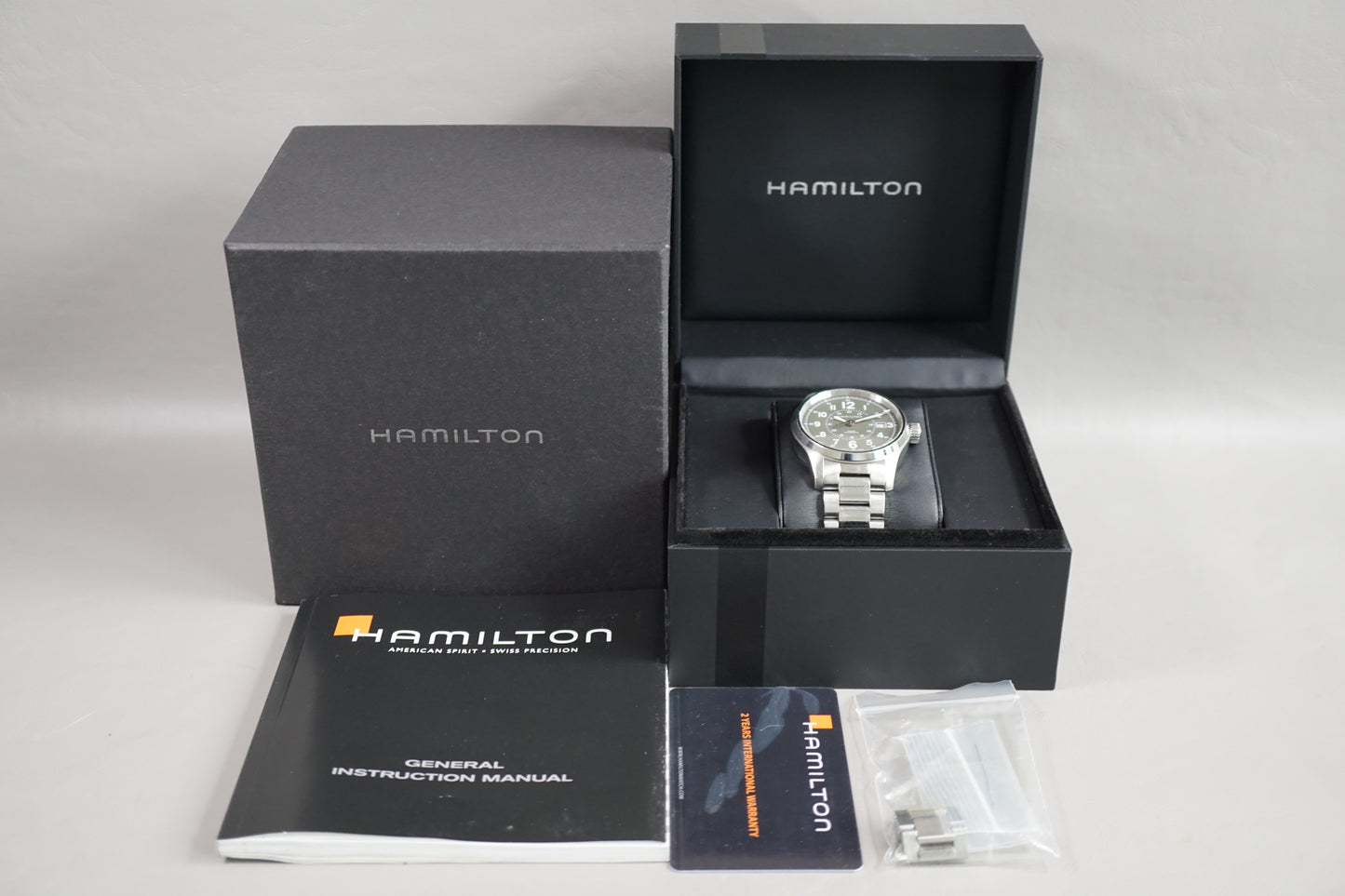 Hamilton Khaki H705950 ETA 2824-2 Field Green Dial Automatic Watch