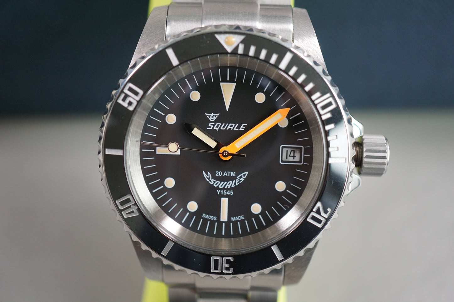 Squale Y1545 20 Atmos Ferrovia Ceramic Swiss Made Automatic Watch