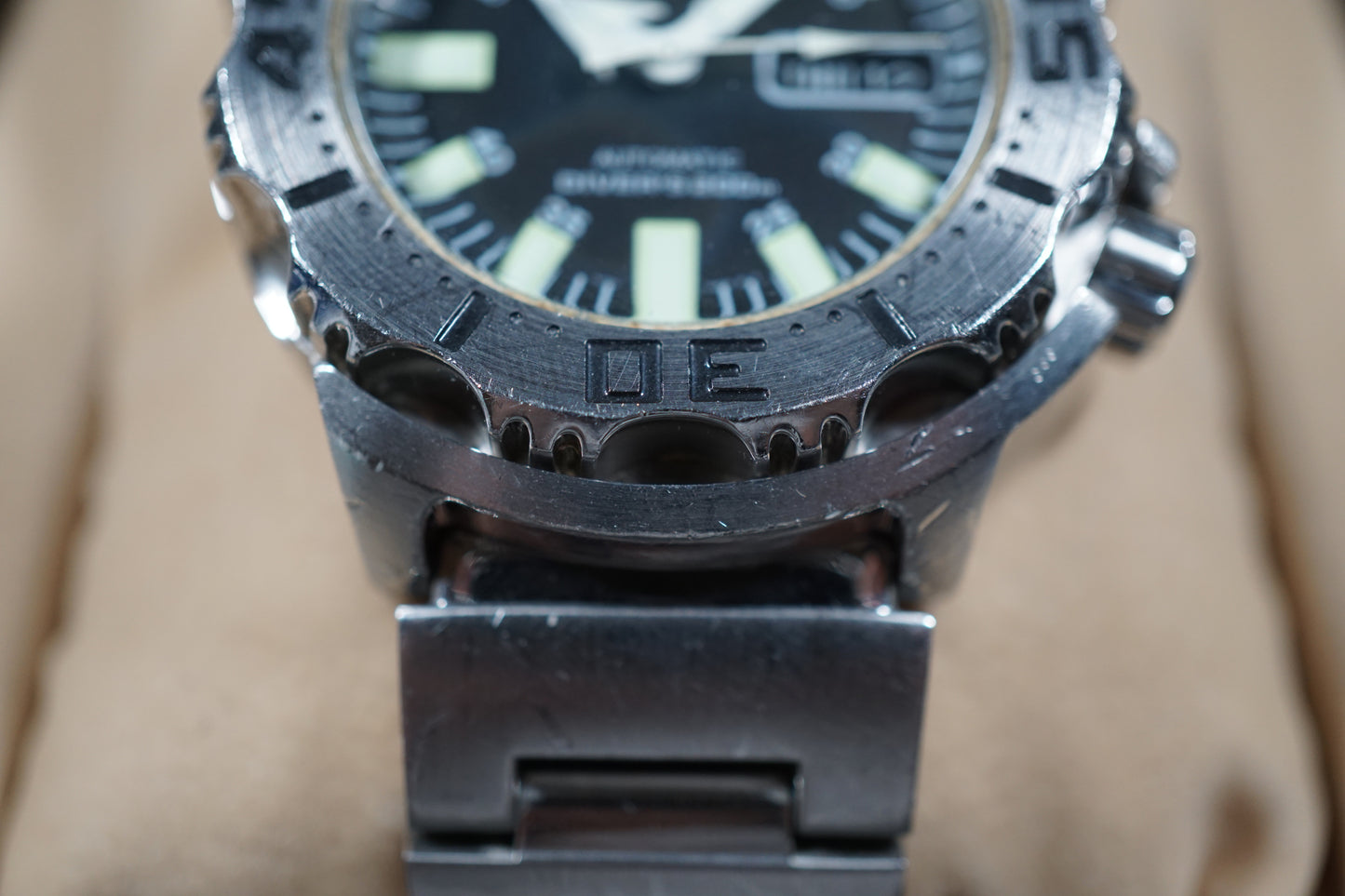 Seiko SKX779K 7S26 Black Monster Divers 200M Automatic Watch