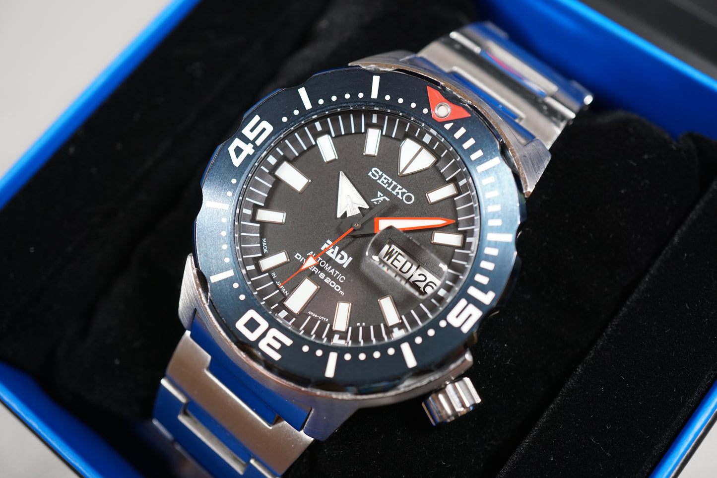 Seiko Prospex SBDY057 4R36 PADI Dial Monster Automatic