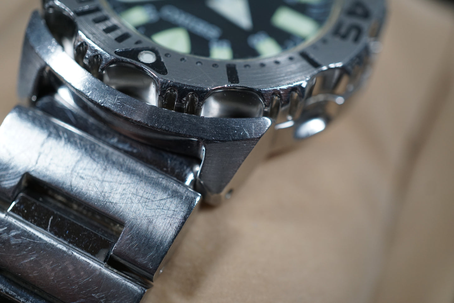 Seiko SKX779K 7S26 Black Monster Divers 200M Automatic Watch