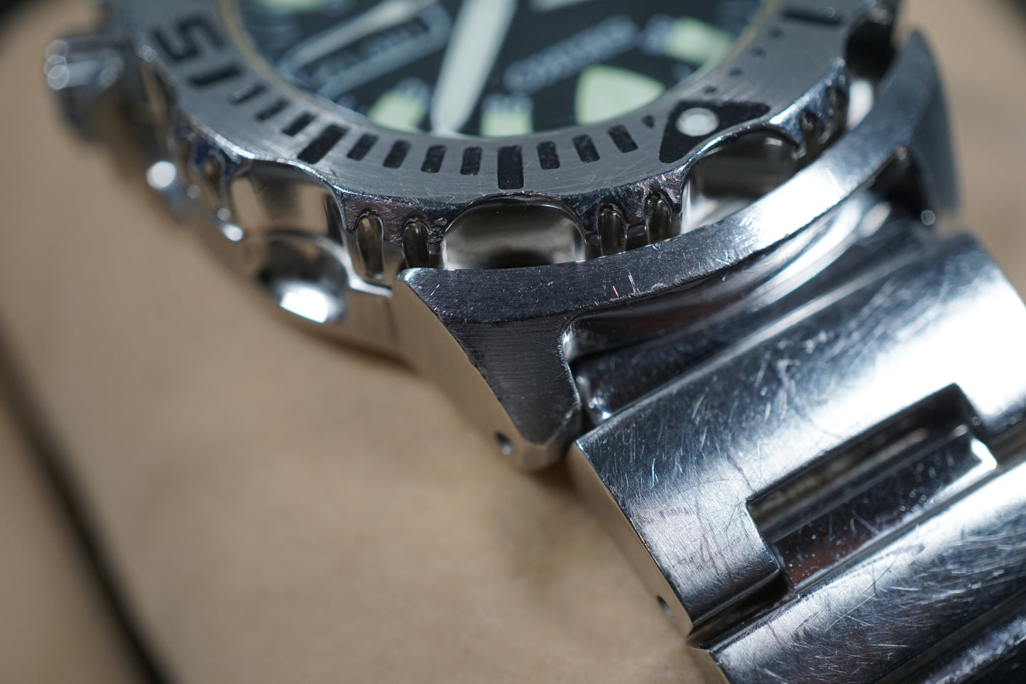 Seiko SKX779K 7S26 Black Monster Divers 200M Automatic Watch