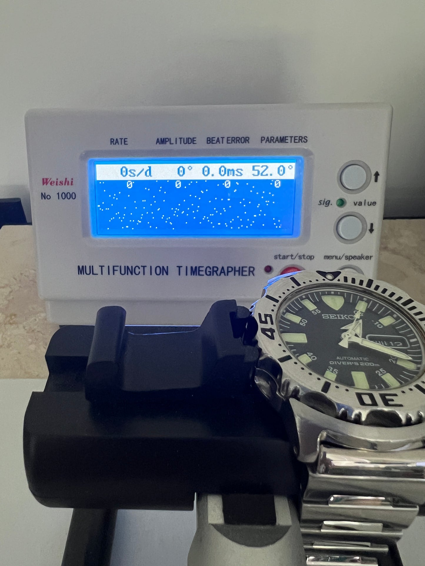 Seiko SKX779K 7S26 Black Monster Divers 200M Automatic Watch