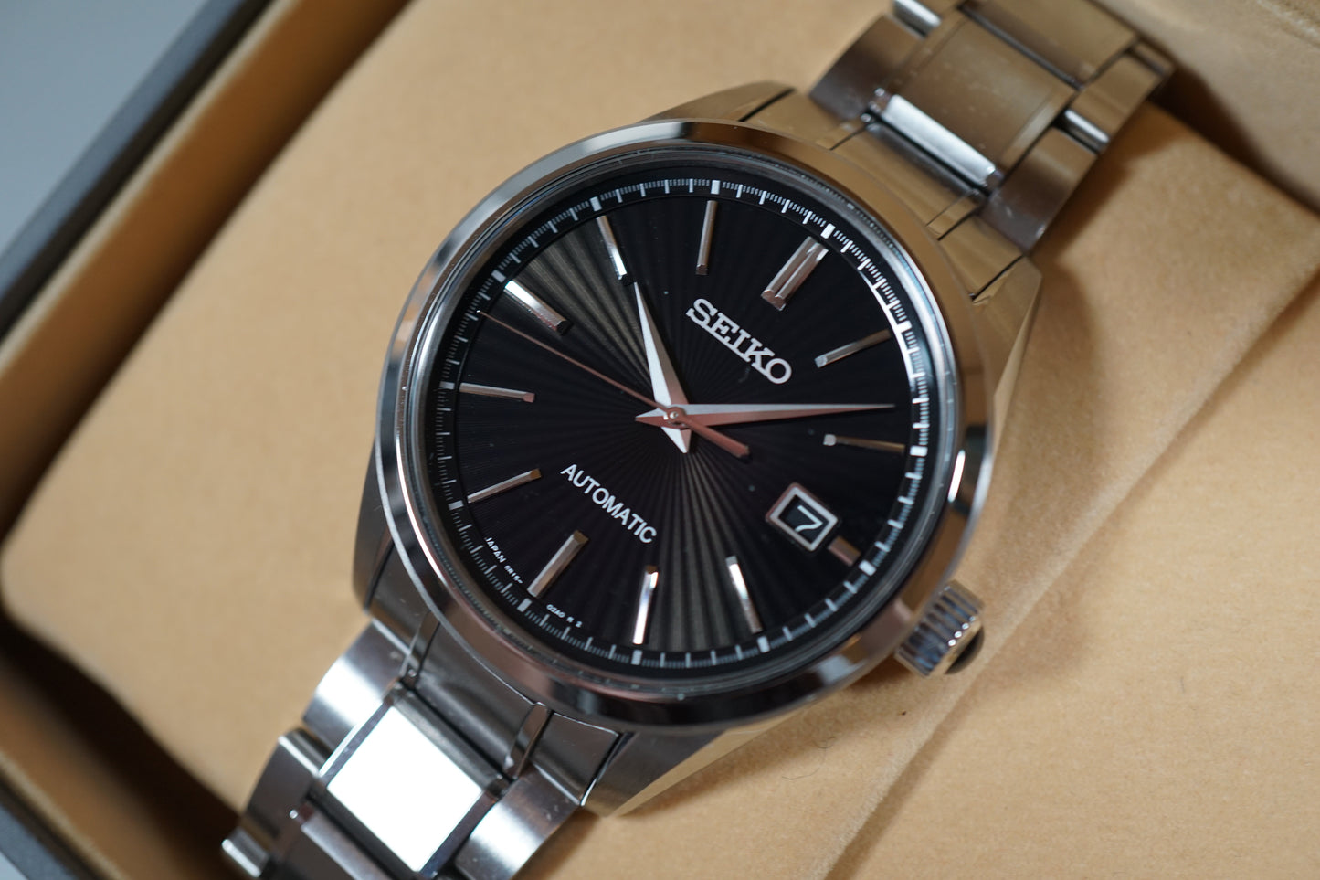 Seiko Brightz SDGM003 6R15 Black Dial Grand Cocktail Automatic