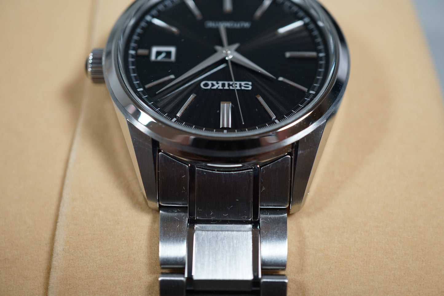 Seiko Brightz SDGM003 6R15 Black Dial Grand Cocktail Automatic