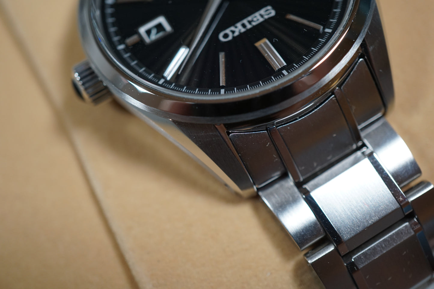 Seiko Brightz SDGM003 6R15 Black Dial Grand Cocktail Automatic