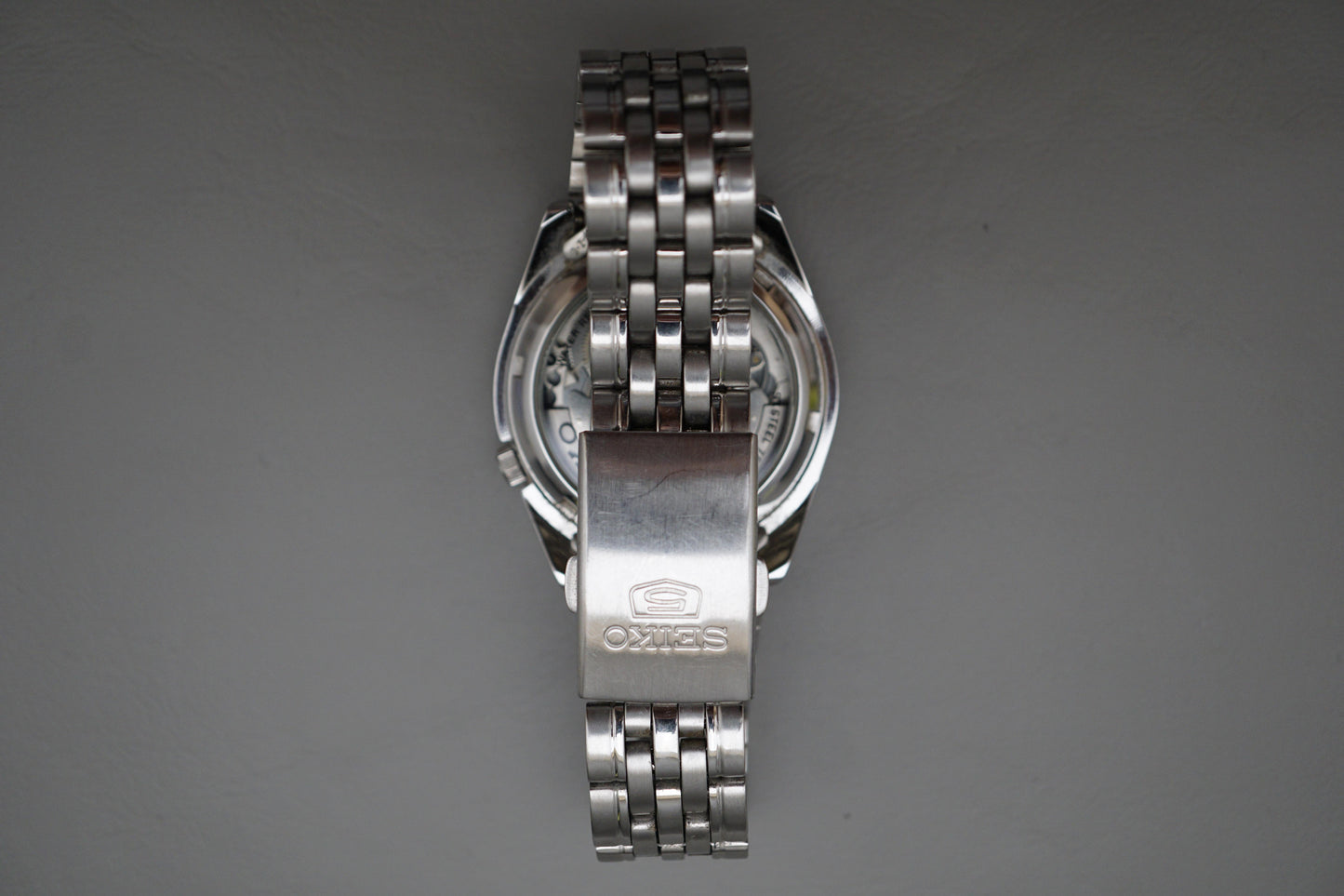 Seiko 5 SNK543K1 7S26 Rare Emerald Green Motif Dial Automatic Watch