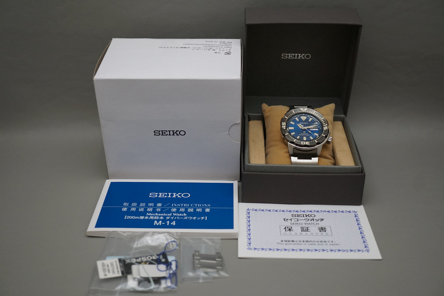 Seiko Prospex SBDY045 4R36 Save The Ocean Blue Dial Monster Automatic Watch