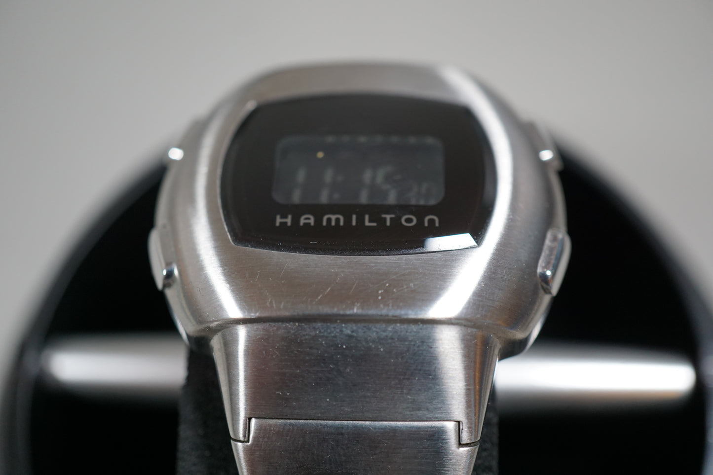 Hamilton Pulsar H121138911 Digital Men In Black 2 LED Electronic