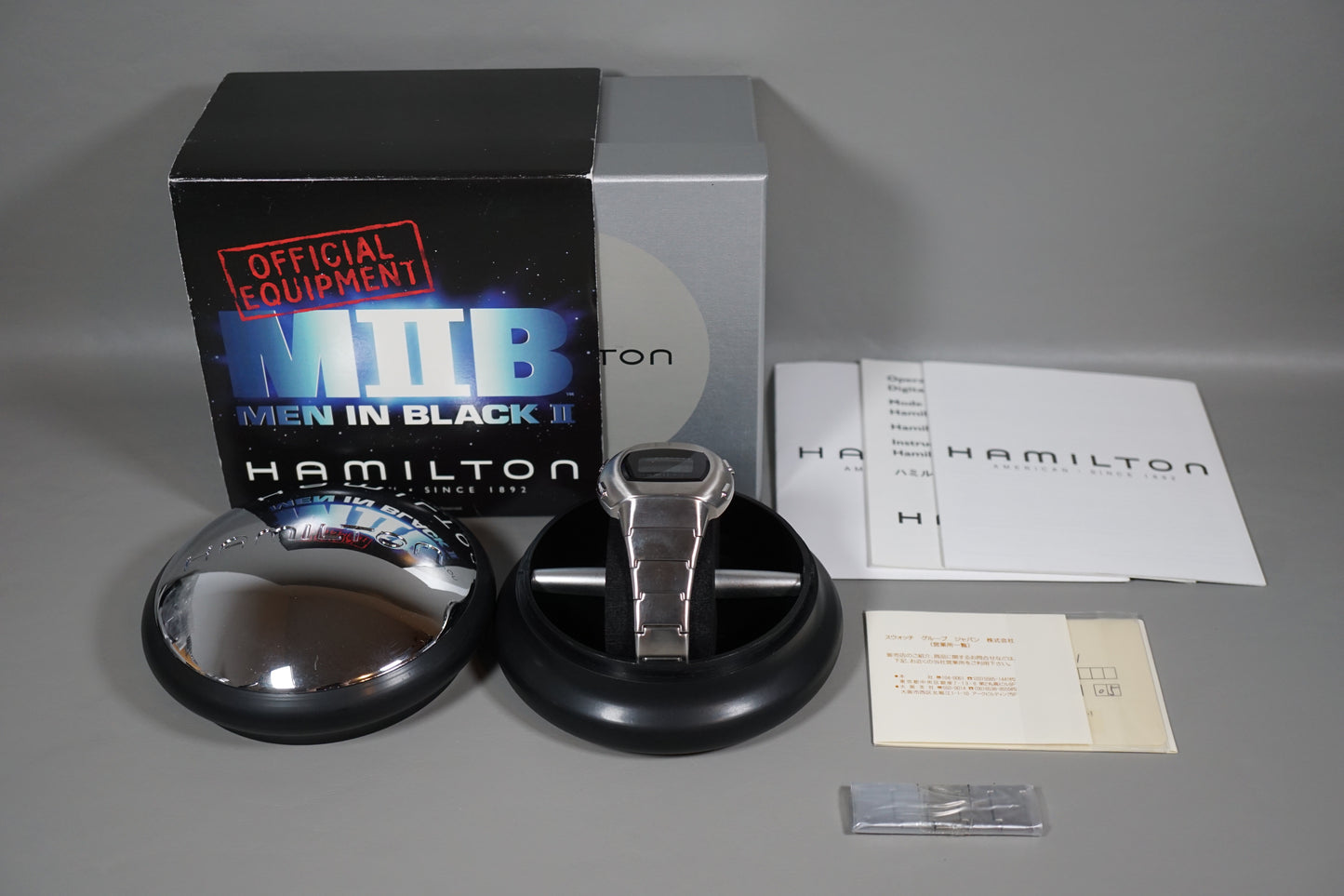 Hamilton Pulsar H121138911 Digital Men In Black 2 LED Electronic