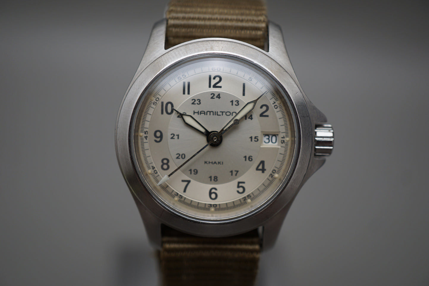 Hamilton Khaki H642110 Field Silver Dial Ladies Quartz Watch
