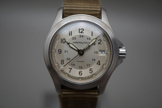 Hamilton Khaki H642110 Field Silver Dial Ladies Quartz Watch