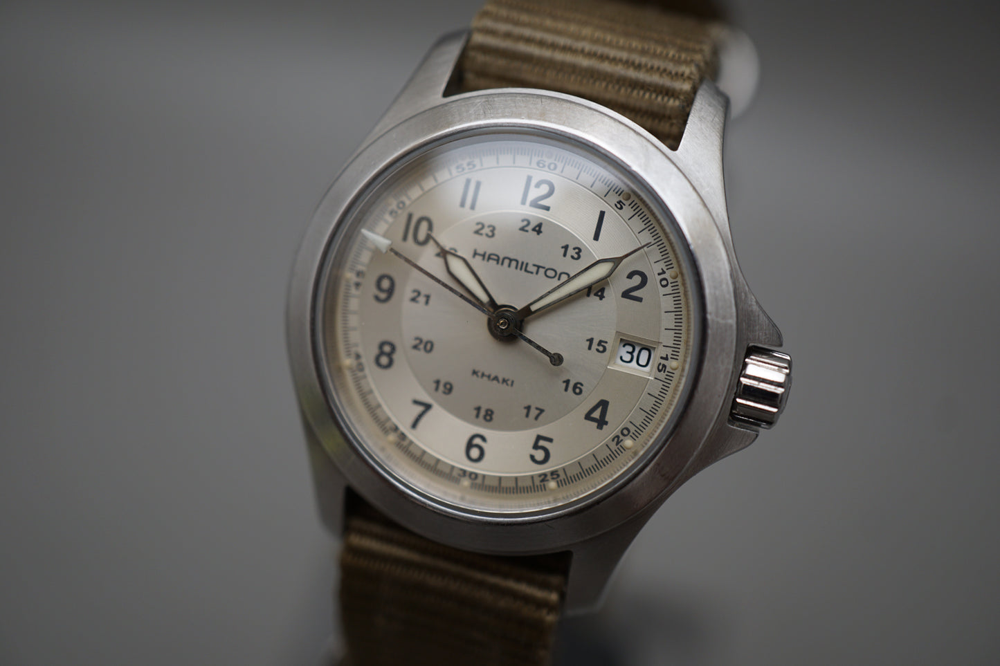 Hamilton Khaki H642110 Field Silver Dial Ladies Quartz Watch