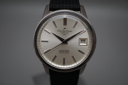 Vintage 1964 Seiko 828960 Sportsmatic Calendar Automatic Watch