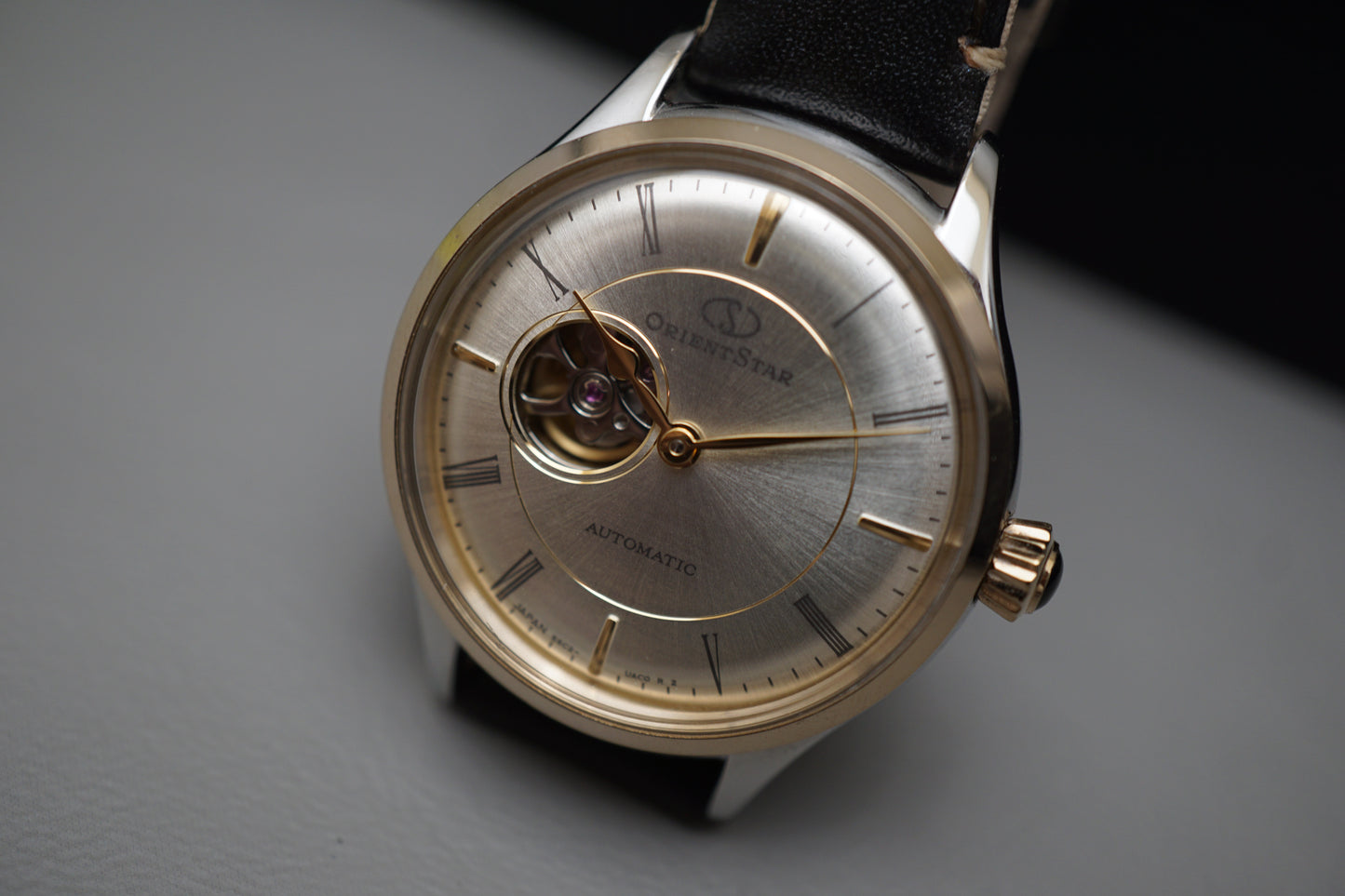 Orient Star RK-ND0010G Classic Two Tone Open Heart Automatic Ladies Watch