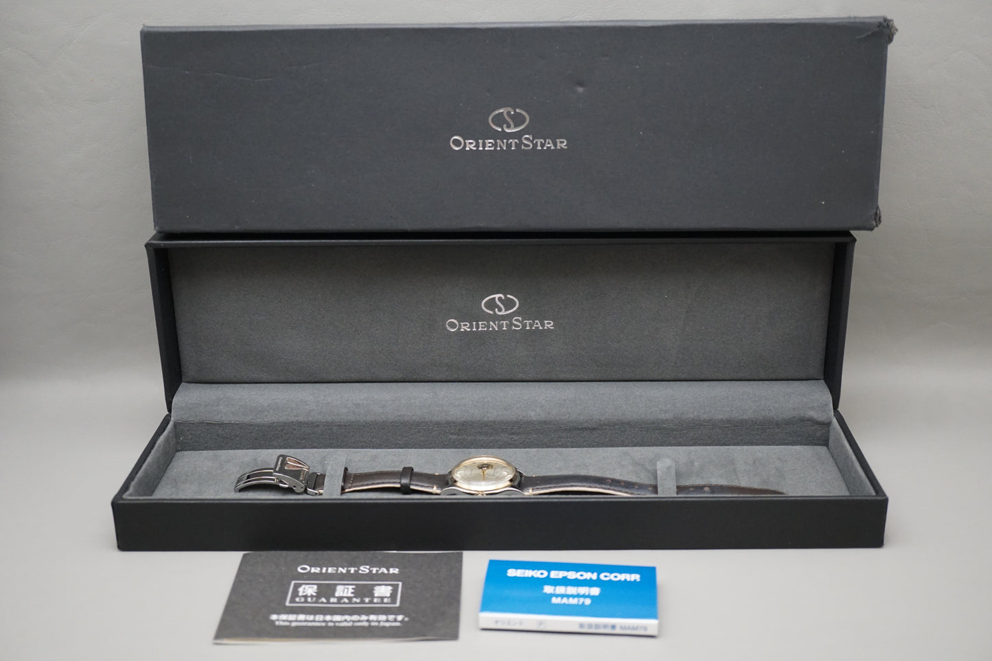 Orient Star RK-ND0010G Classic Two Tone Open Heart Automatic Ladies Watch