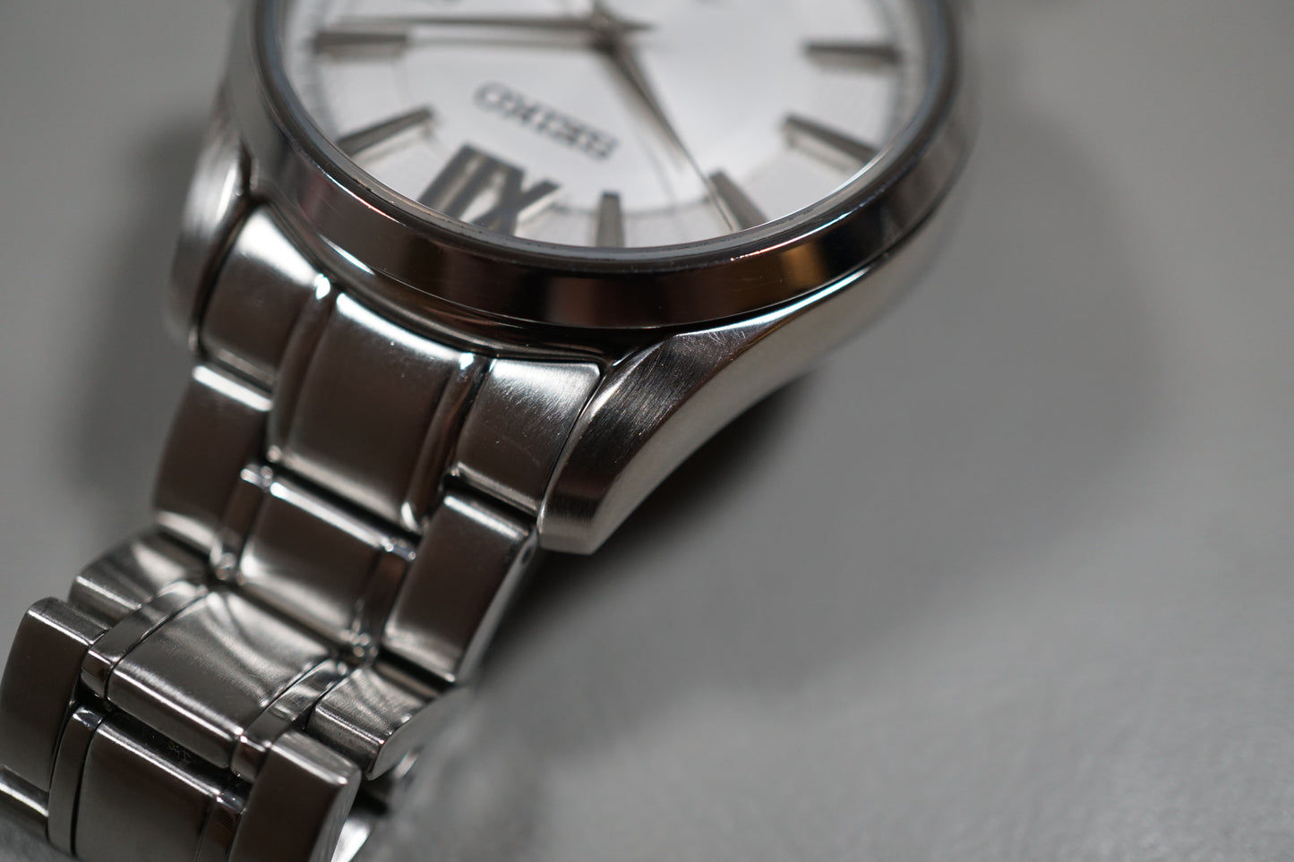 Seiko Presage SARX001 6R15 Silver Dial Date Sapphire Automatic