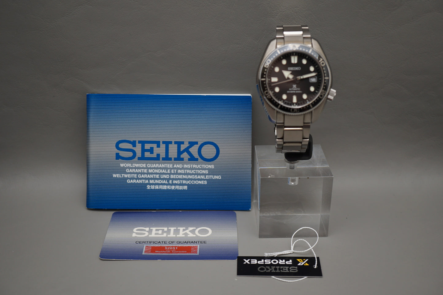 Seiko Prospex SPB077J1 6R15 Divers MM200 Black Dial Automatic Watch