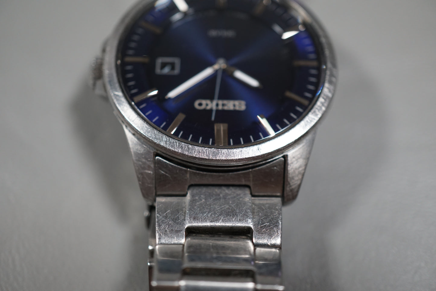 Seiko Selection SBPN095 V147 Blue Dial Stainless Solar Quartz